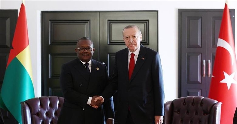 Başkan Erdoğan, Gine-Bissau Cumhurbaşkanı ile görüştü