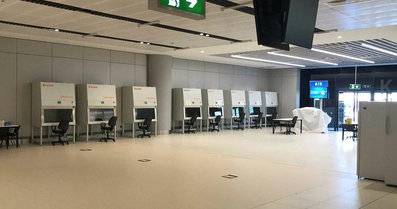 İstanbul Havalimanı’nda bir ilk! Koronavirüs test merkezi açıldı
