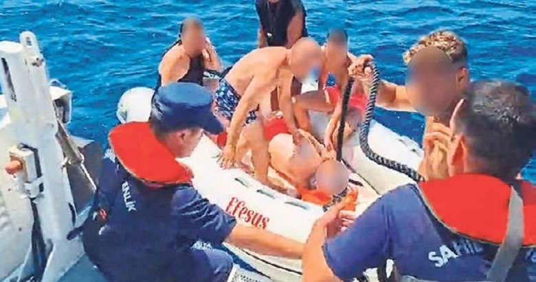 Gezi teknesindeki kaza korkuttu