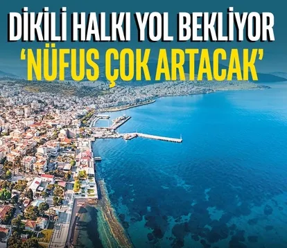 Dikili halkı yol bekliyor