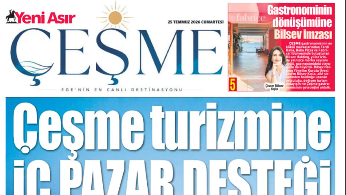 Çeşme eki yayında