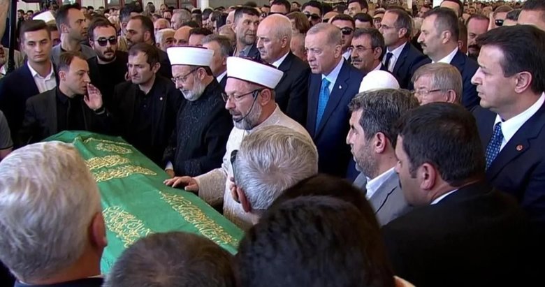 Saadet Partisi kurucusu Recai Kutan’ın cenaze törenine Başkan Erdoğan da katıldı