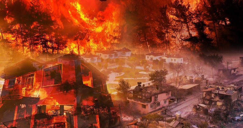 Yangının acı bilançosu: 60 bin hektar kül oldu!