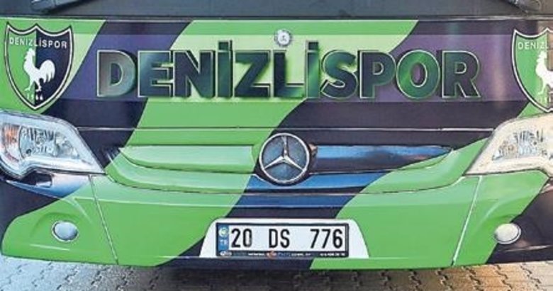 Denizlispor’da otobüs bilmecesi