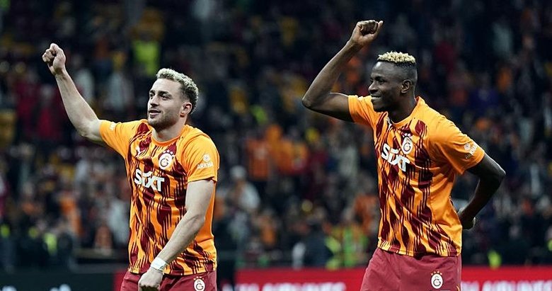 G.Saray’ın ödü koptu