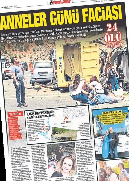 Sakar’daki feci kazanın davasında karar değişti