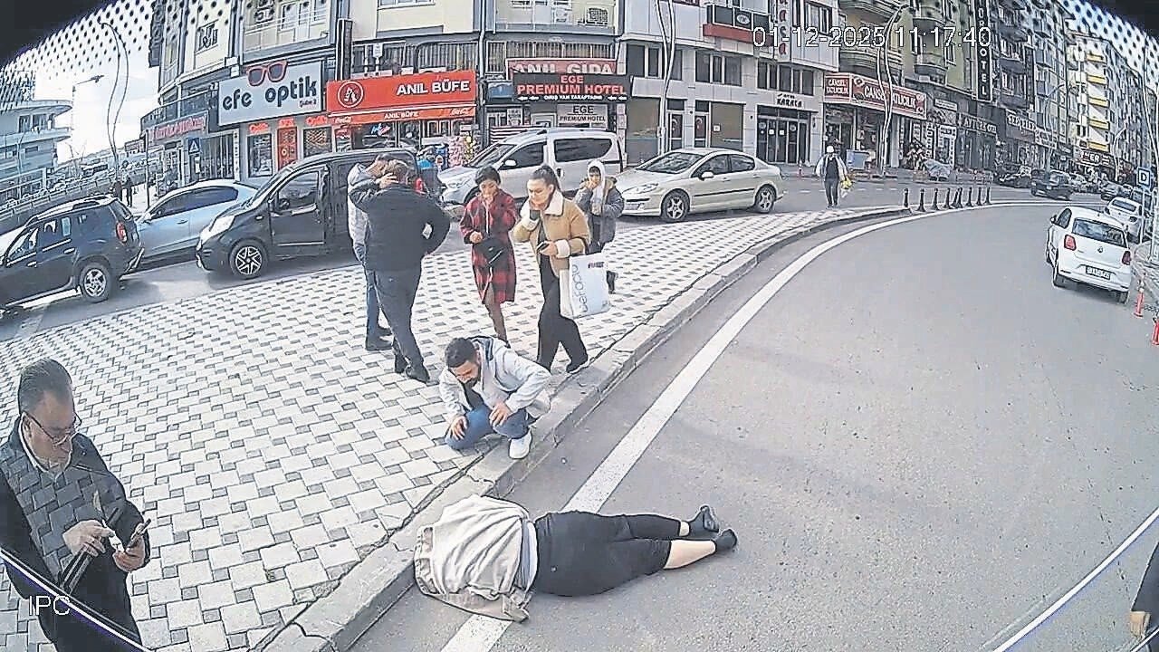 Halk otobüsünün çarptığı kadın öldü