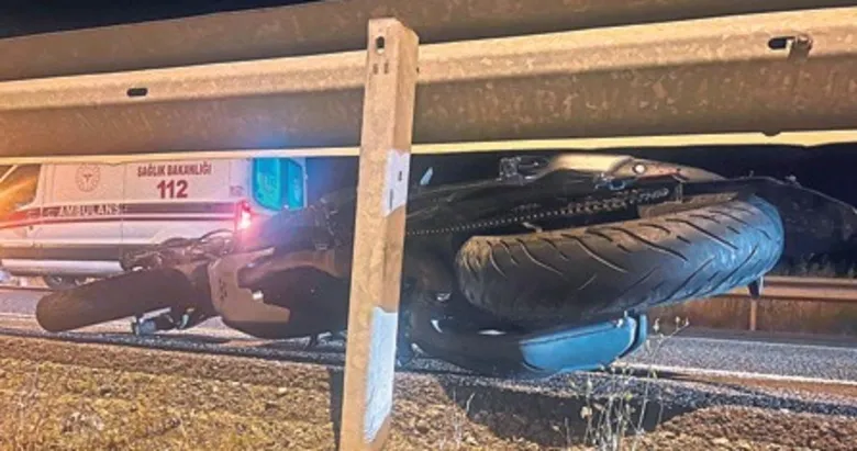 Motosiklet kazasında 1 kişi yaşamını yitirdi