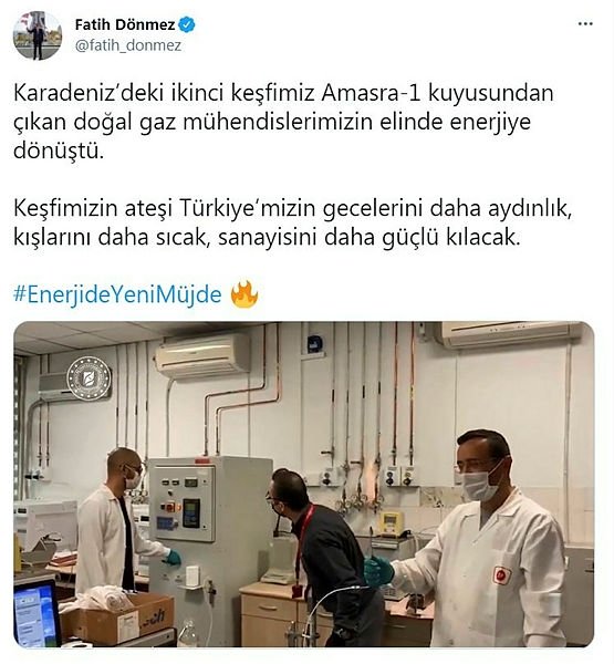 Son dakika: Bakan Dönmez paylaştı: Keşfimizin ateşi