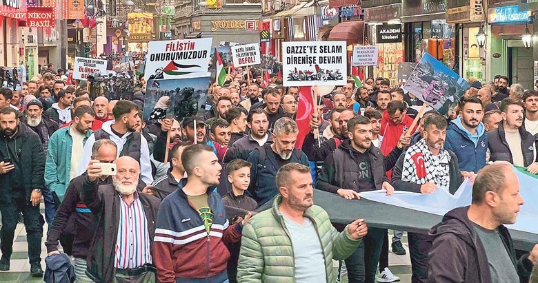 Trabzon’dan Filistin’e destek