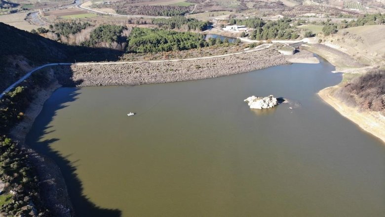 Çanakkale’deki Atikhisar Barajı’nda doluluk oranı arttı