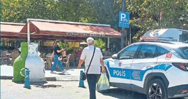 Çay bahçesi tuvaletinde gizli kamera alarmı