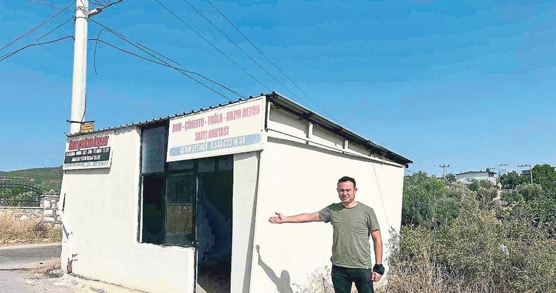 Kaçak yapıda yangın musluğu şoku