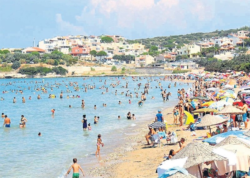 karaburun da plaj ve otopark bedava izmir haberleri