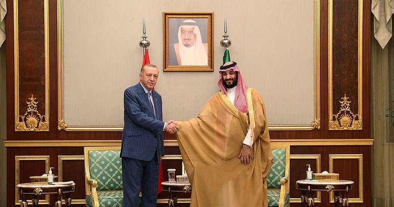 Başkan Erdoğan, Suudi Arabistan Kralı Selman ile bir araya geldi: Yeni bir dönemin başlaması için gayret içerisindeyiz