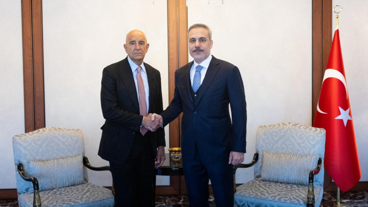 Hakan Fidan, Büyükelçi Barrack'ı kabul etti