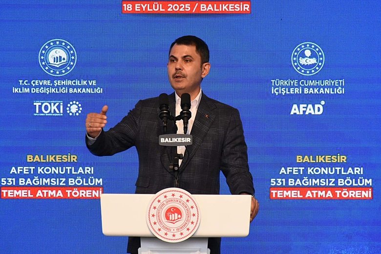 Sındırgı’da kalıcı deprem konutlarının temeli atıldı