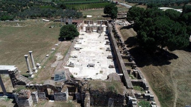 Antik kent Sardes’te büyük depremin izine rastlandı