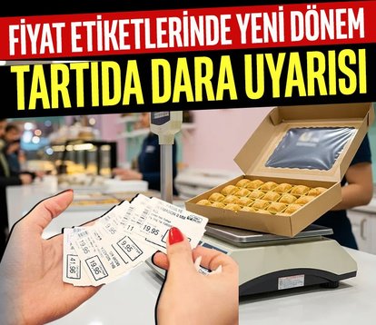 Fiyat etiketlerinde yeni dönem