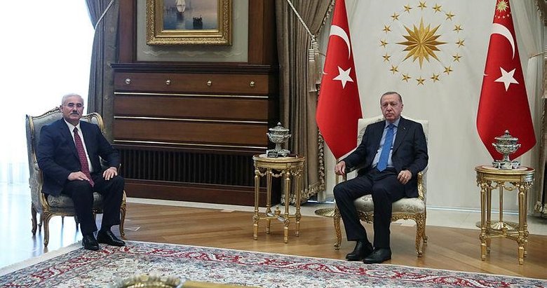 Başkan Erdoğan, Yargıtay Başkanı Mehmet Akarca’yı kabul etti