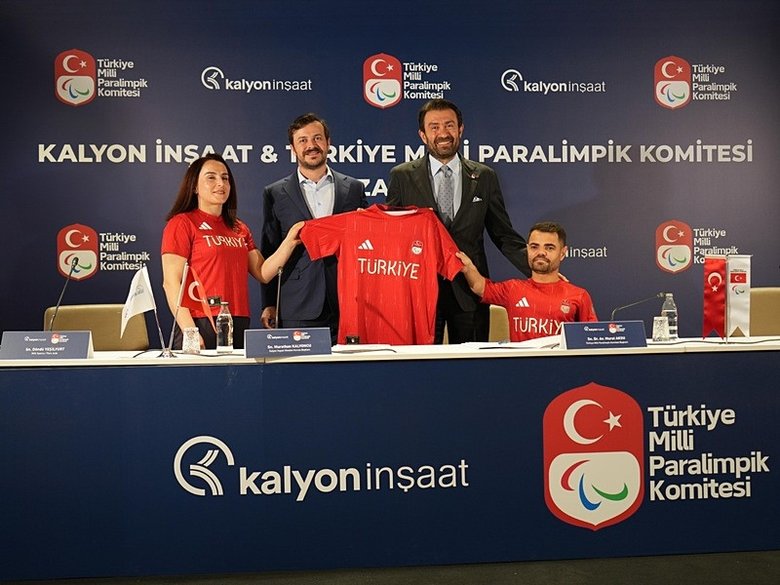 Türkiye Paralimpik Komitesi ile Kalyon İnşaat arasında sponsorluk anlaşması imzalandı