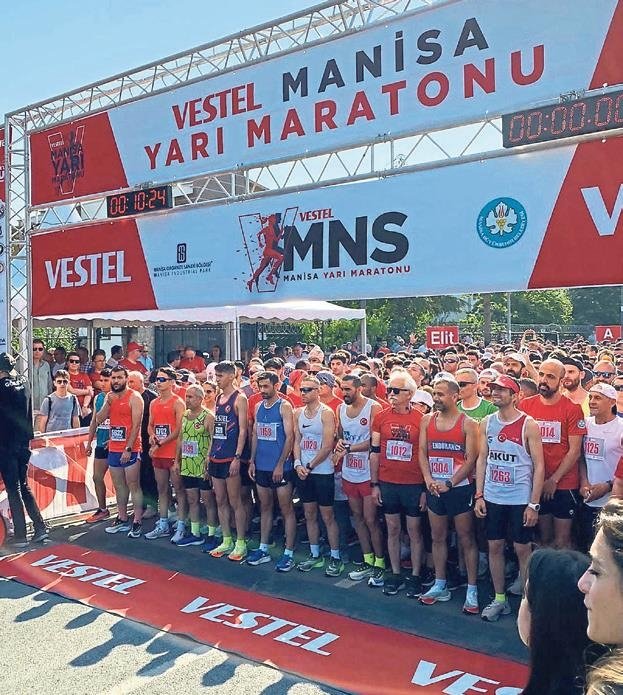 Manisa Yarı Maratonu için geri sayım başladı