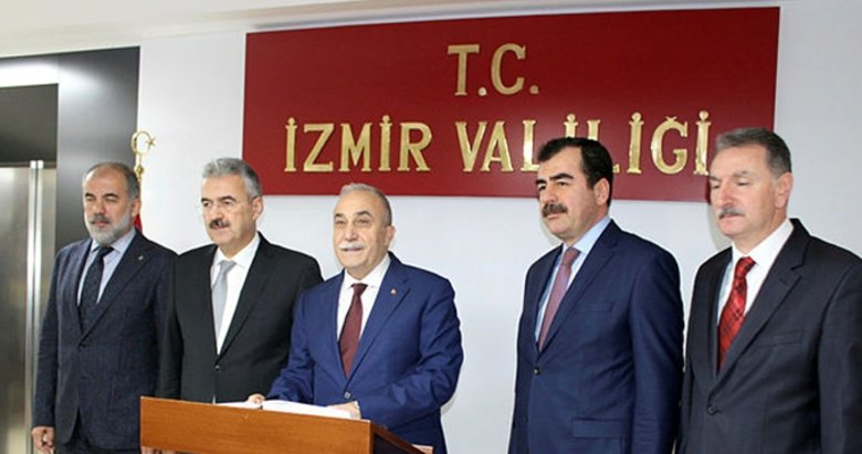 “Hükümetimizin desteklerini İzmir’e getirdim