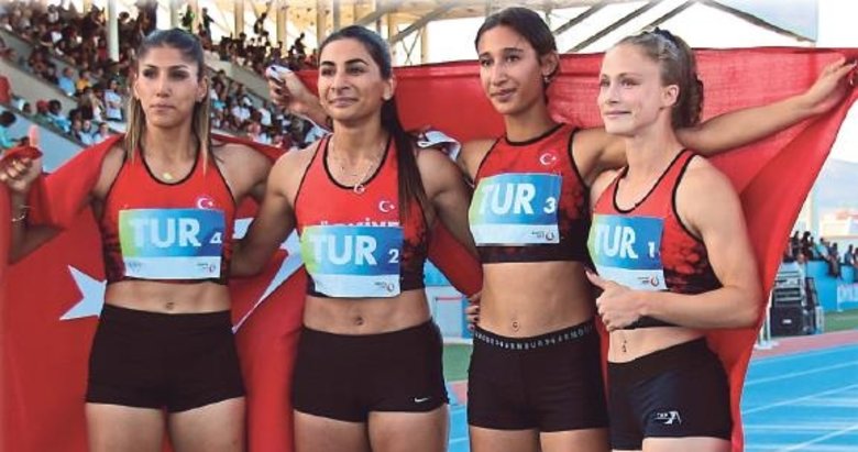 Atletizmde zirvedeyiz