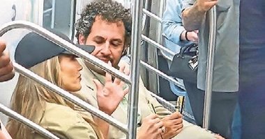Jennifer Lopez New York metrosunda