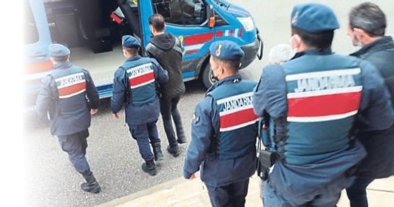 Tefeci baskınında 5 şüpheli gözaltına alındı