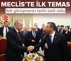 TBMM’de ilk temas! Başkan Erdoğan: Özgür Özel ile haftaya görüşeceğiz