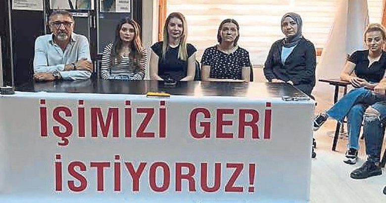 Atılan işçiler eyleme geçiyor