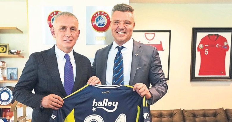 Saran’dan TFF’ye ziyaret