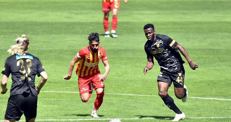 Puanlar paylaşıldı! Kayserispor 1-1 Göztepe