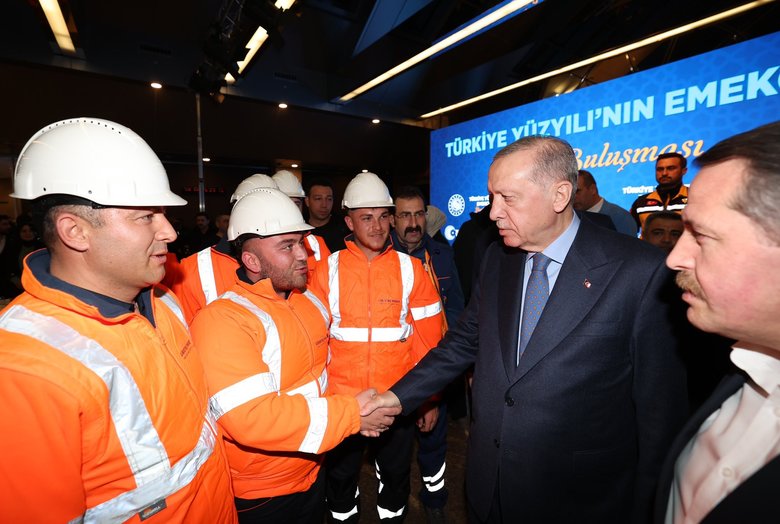 Başkan Erdoğan,Türkiye Yüzyılı’nın Emekçileri İftar Programı’nda konuştu