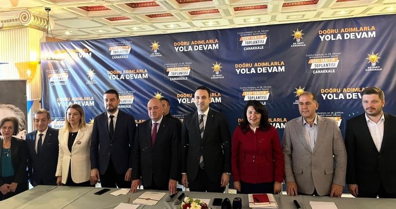 AK Parti Çanakkale’de Milletvekili adaylarını tanıttı