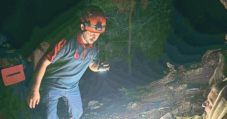 Dağda mahsur kalan Ukraynalı kadın kurtarıldı