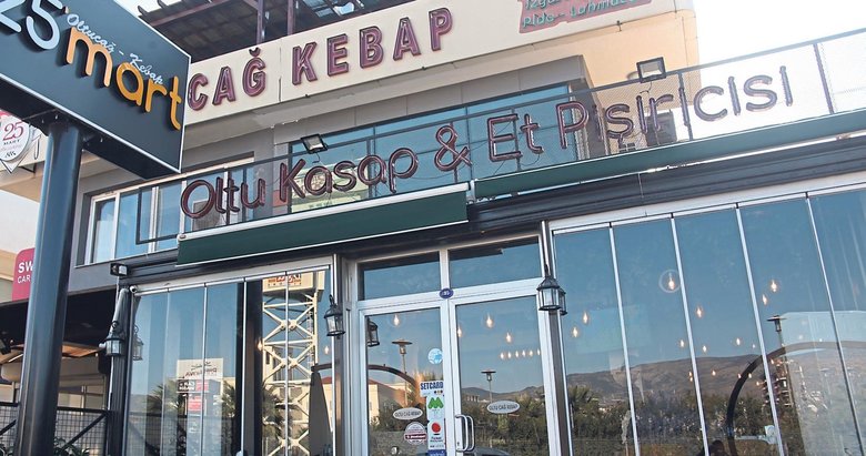 Cağ kebabın İzmir’deki adresi 25 Mart Oltu Cağ Kebabı