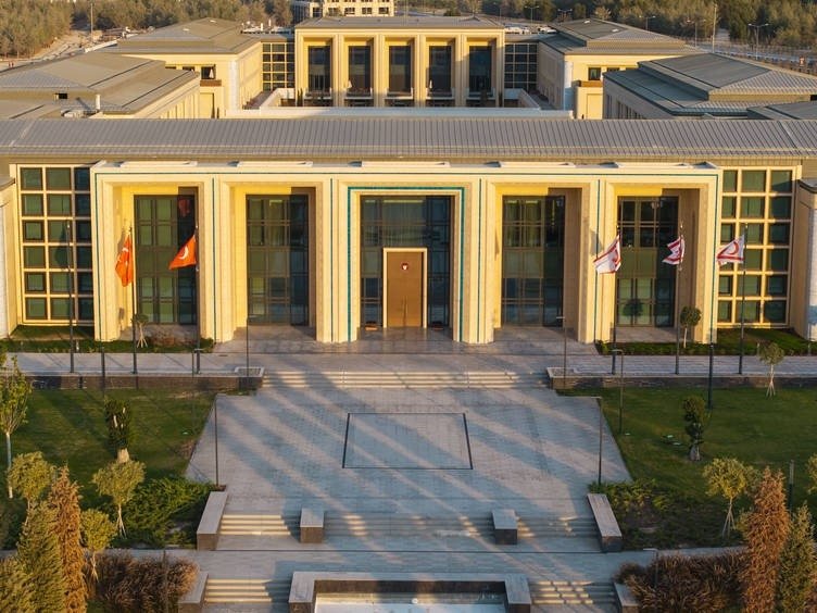 KKTC Cumhurbaşkanlığı Yerleşkesi’nin ikinci etabının inşası hızla sürüyor