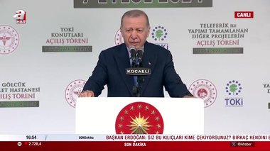 Başkan Erdoğan: Lafla çevrecilik yapmıyoruz