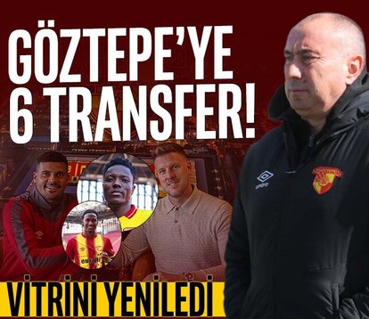 Göztepe’ye 6 transfer!