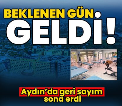 Aydın Şehir Hastanesi hasta kabule başladı