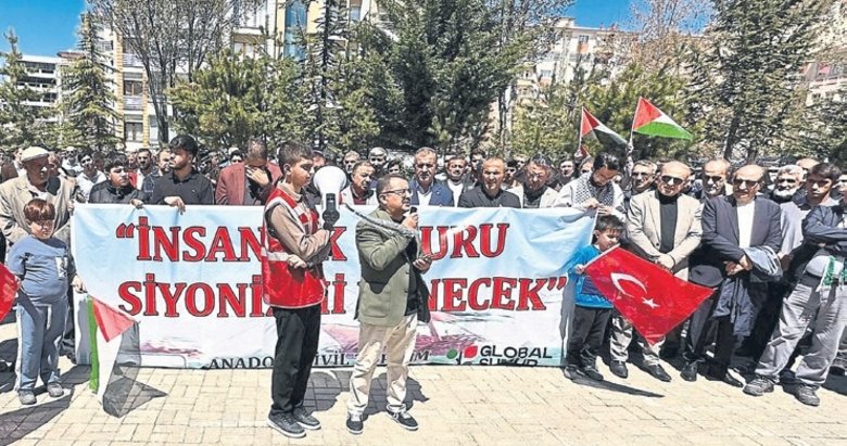 Filoya saldırı 81 ilde protesto edildi
