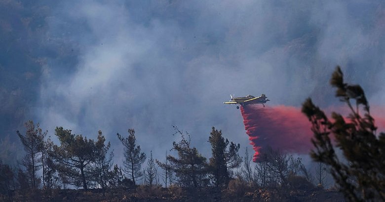 Sabotajcı yangını bu noktadan başlattı