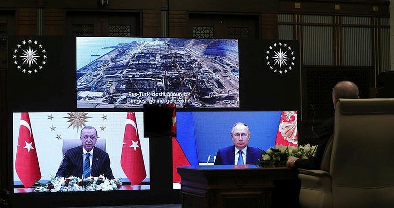 Akkuyu Nükleer Güç Santrali’nde 3. reaktörün temeli atıldı! Başkan Erdoğan ve Putin de törene katıldı