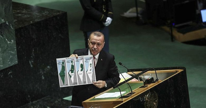 Erdoğan Birleşmiş Milletler’de mazlumların sesi oldu! Dünyadan destek yağdı