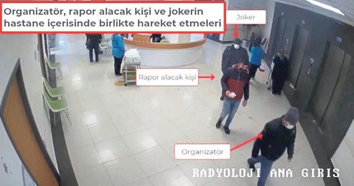 Joker hastalarla sahte rapor tezgahı