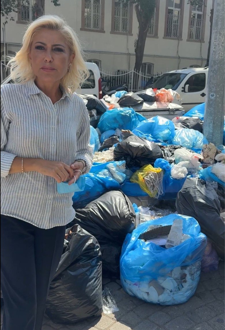 AK Parti’li İzmir Milletvekili Şebnem Bursalı’dan Çöp Krizi Tepkisi: Çöp dağları halk sağlığını tehdit ediyor
