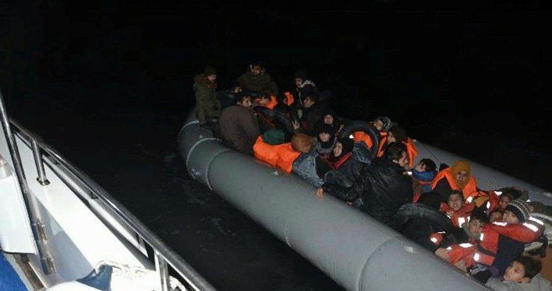Aydın’da 49 göçmen yakalandı