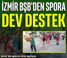 İzmir BŞB’den spora dev destek